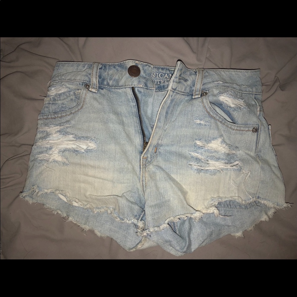 American eagle high waisted shorts